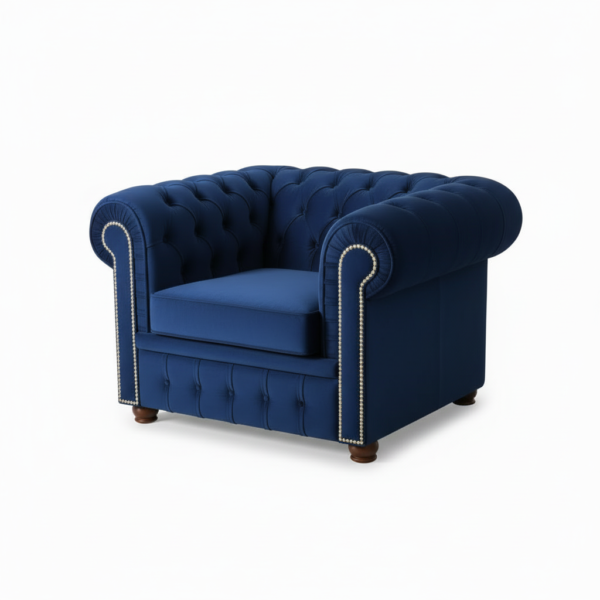 1 seater lvy classic govenor chesterfield sofa chair comfort kingdom