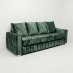 4 seater Ivy marble valvet sofa