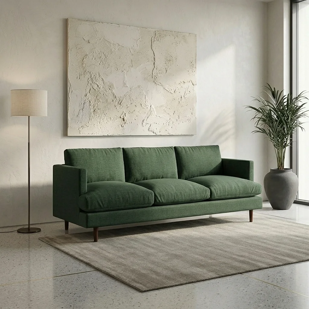 3 seater dark green Clara Sofa Comfort Kingdom UK 3 seater dark green Clara Sofa Comfort Kingdom UK