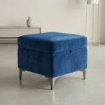 Luna 18x18 Ottoman Storage Stool Comfort Kingdom UK