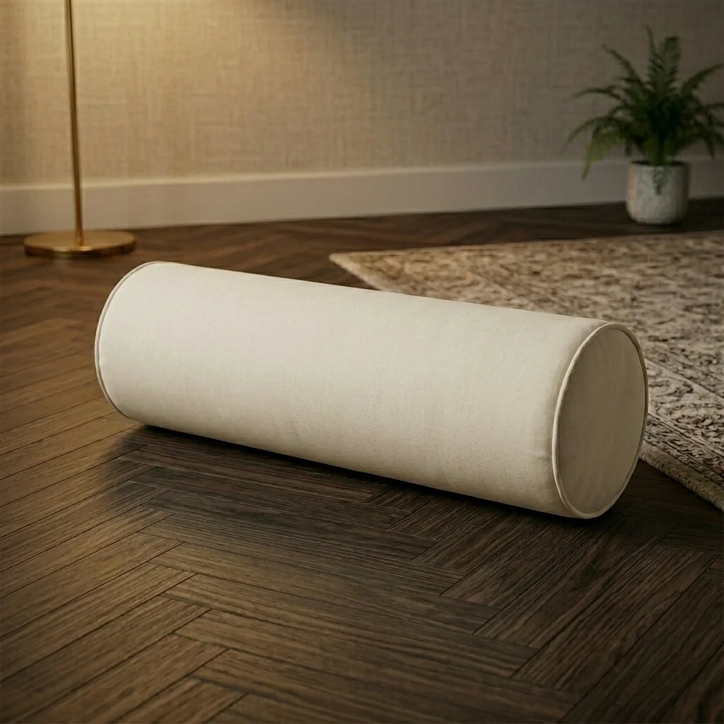 Mono White Tube Cushion Comfort Kingdom UK Mono White Tube Cushion Comfort Kingdom UK