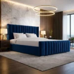 Super King Luna Sofia Wing Panelled Bed Comfort Kingdom UK