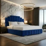 Super King Luna Wingback Ottoman Storage Bed Comfort Kingdom UK