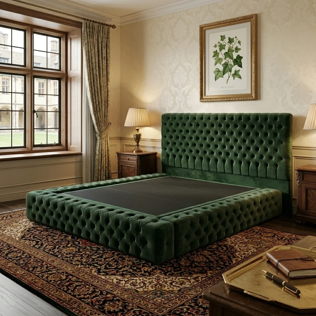 Comfort Kingdom upholstered bed